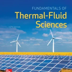 Solution Manual For Fundamentals of Thermal-Fluid Sciences