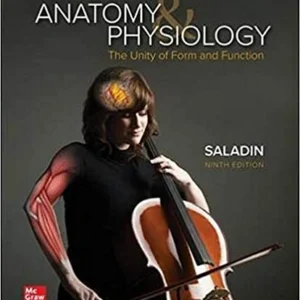 Test Bank For ISE Anatomy and Physiology: The Unity of Form and Function