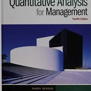 Solution Manual for Quantitative Analysis for Management