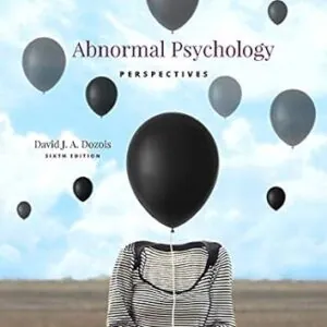 Test Bank for Abnormal Psychology: Perspectives