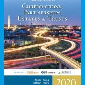Test Bank For South-Western Federal Taxation 2020: Corporations