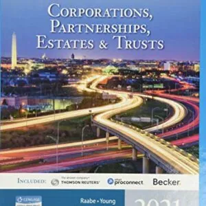 Test Bank For South-Western Federal Taxation 2021: Corporations