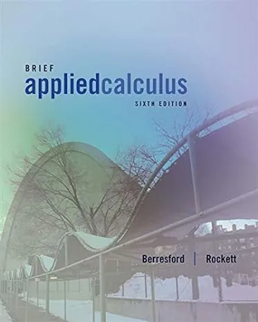 Test Bank for Applied Calculus