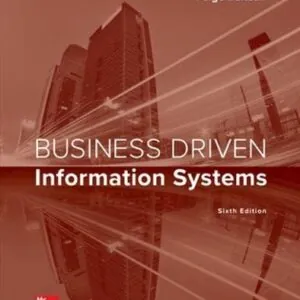 Test Bank For Business Driven Information Systems