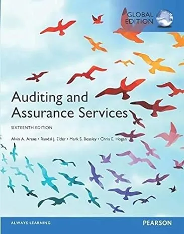 Test Bank for Auditing and Assurance Services