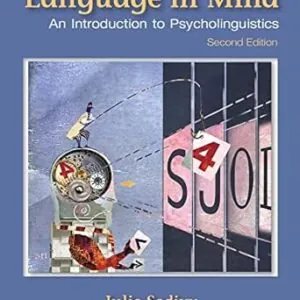 Test Bank for Language in Mind: An Introduction to Psycholinguistics